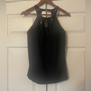 High-necked Swimsuit Top